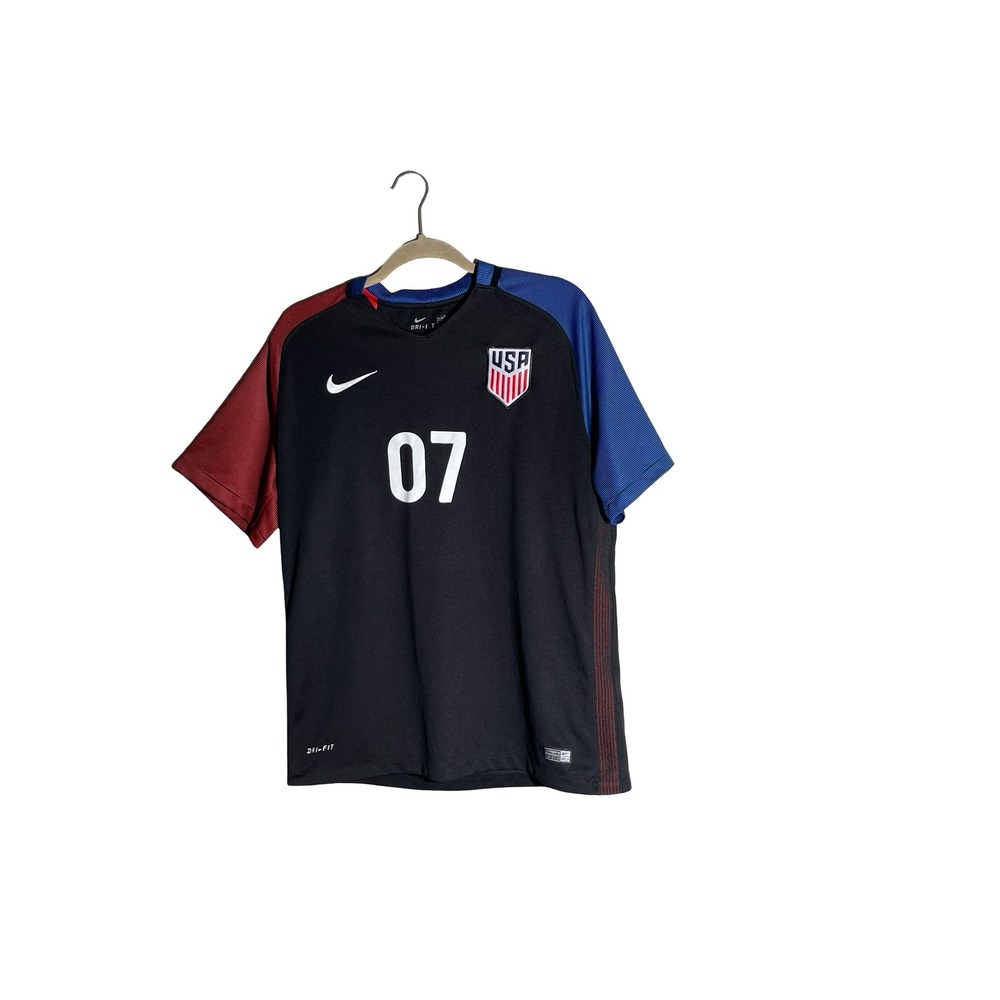 Nike USA Authentic 2016 Soccer Jersey #07 Cory Custom Dri-Fit Mens Large